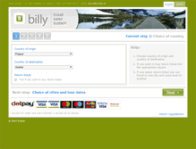 Tablet Screenshot of billy.pl